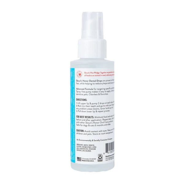 SKOUTS HONOR Dog Advanced Dental Drops 4oz
