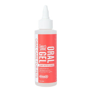 SKOUTS HONOR Dog Dental Gel Peanut Butter Bacon 4oz