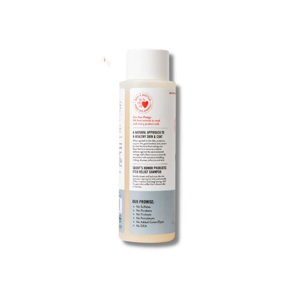 SKOUTS HONOR Probiotic Shampoo for Dogs & Cats Itch Relief 16oz