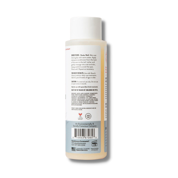 SKOUTS HONOR Probiotic Shampoo for Dogs & Cats Itch Relief 16oz