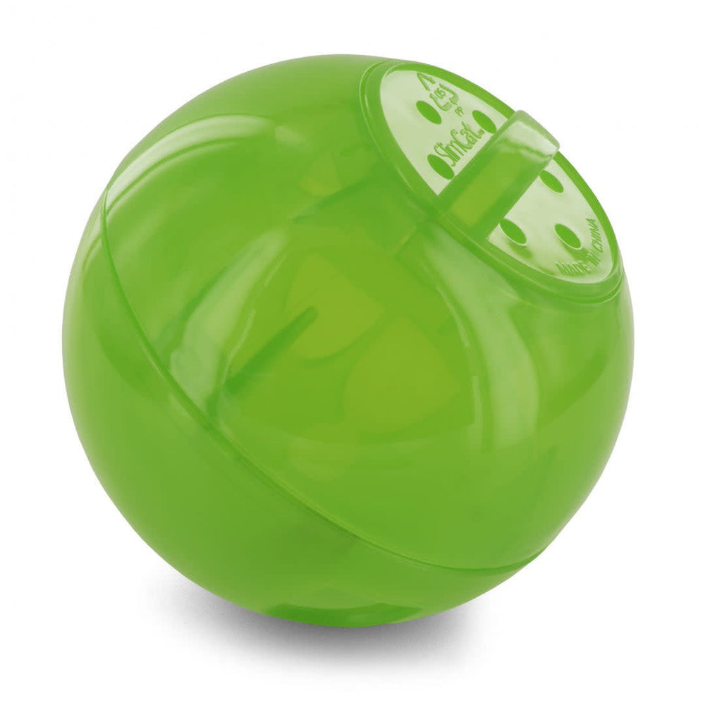 PETSAFE Slim Cat Feeder Ball Green