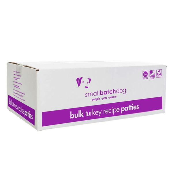 SMALL BATCH Frozen Dog Food Turkey