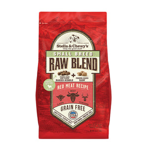 STELLA & CHEWYS  Dry Dog Food Raw Blend Baked Kibble Red Meat Recipe Small Breed