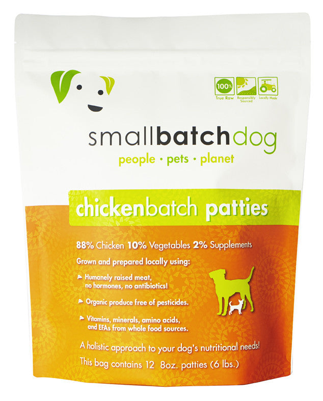 SMALL BATCH Frozen Dog Food Chicken