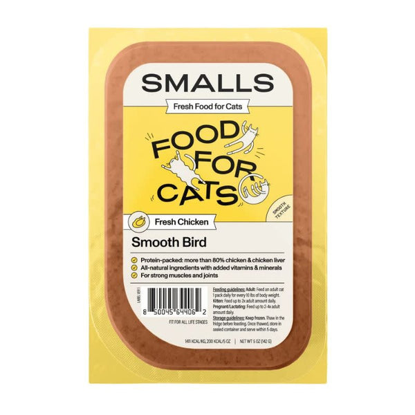 SMALLS Gently Cooked Cat Food Smooth Chicken 5 OZ