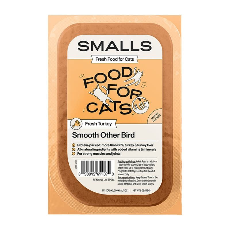 SMALLS Gently Cooked Cat Food Smooth Turkey 5 OZ