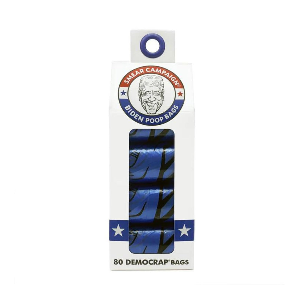SMEAR CAMPAIGN Democrap Biden Poop Bags 4 pk.