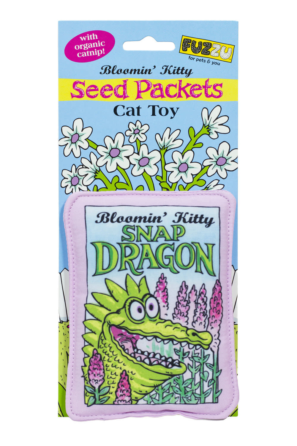 FUZZU Seed Packet Cat Toy Snap Dragon