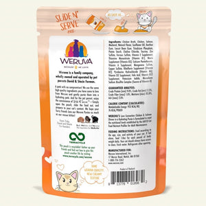 WERUVA Cat Slide N Serve Pouch Pate Love Connection CASE/12