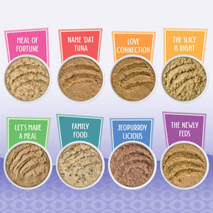 Weruva Cat Slide N Serve Pouch Pate Variety Showcase Chowdown 2.8oz 16/Tray