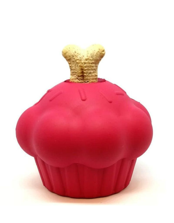 SODAPUP Cupcake Dog Chew Toy Pink