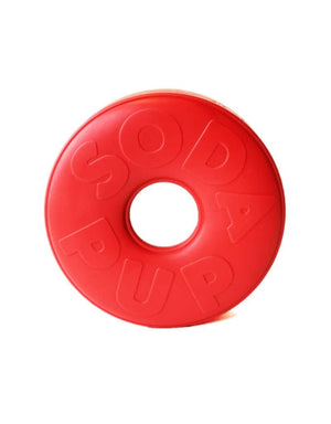SODAPUP Durable Rubber Chew Toy Life Ring