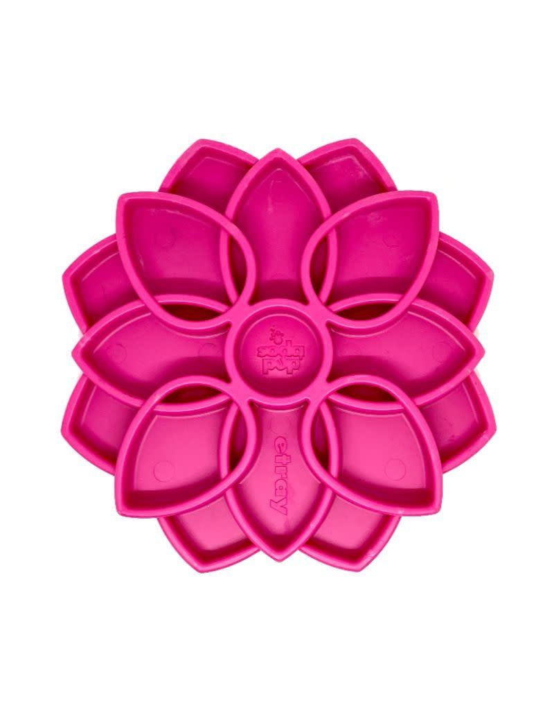 SODAPUP eTray Enrichment Dog Feeder Tray Mandala Pink