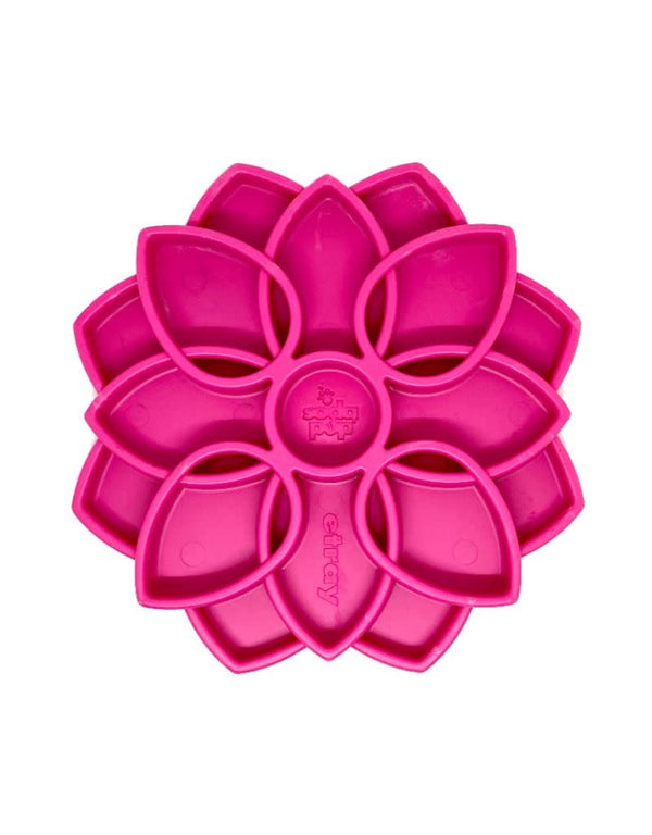 SODAPUP eTray Enrichment Dog Feeder Tray Mandala Pink