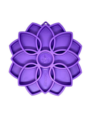 SODAPUP eTray Enrichment Dog Feeder Tray Mandala Purple