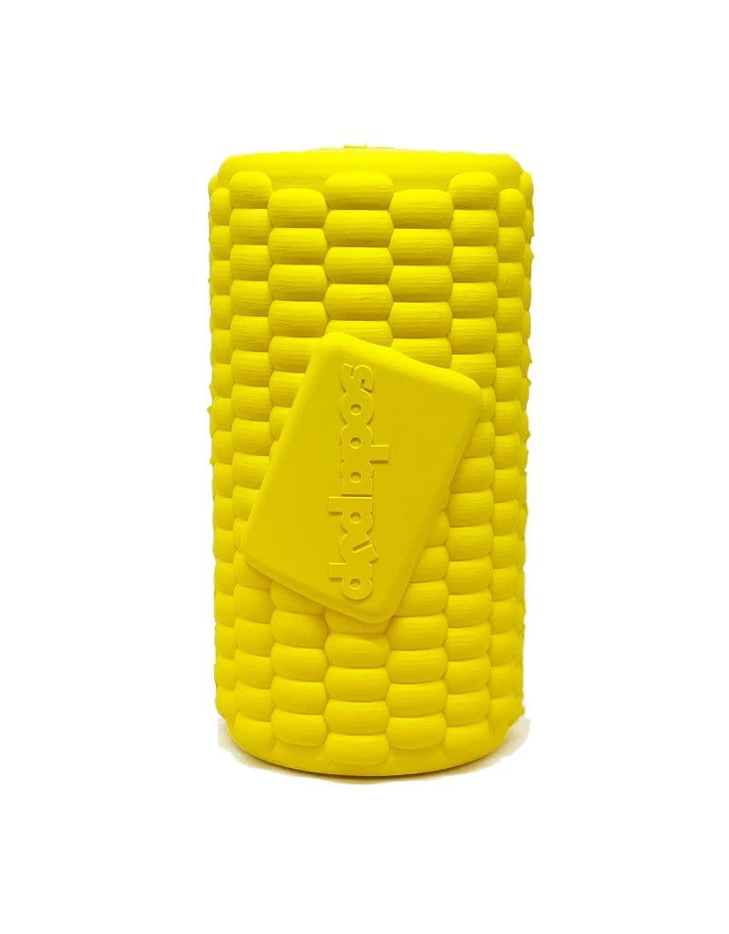SODAPUP  Treat Dispenser Chew Toy Corn on the Cob