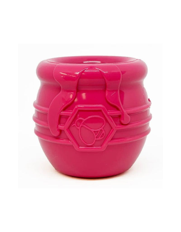 SODAPUP Treat Dispenser & Enrichment Toy Honey Pot Pink