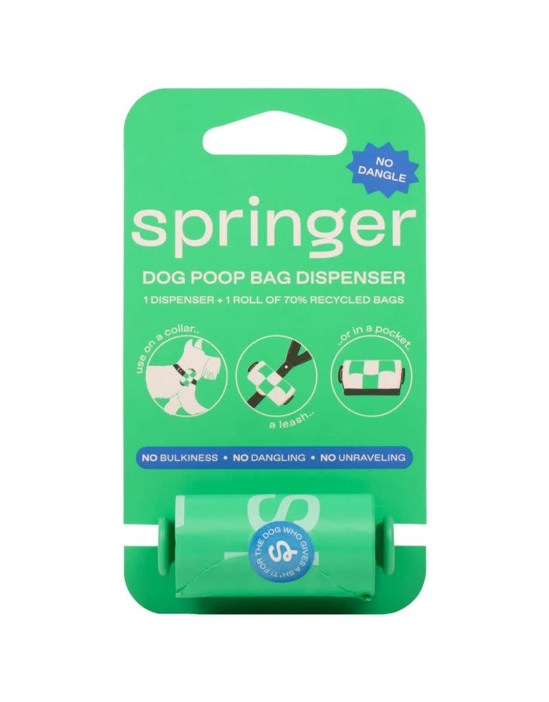 SPRINGER Poop Bag Dispenser + Roll