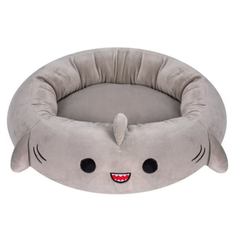 SQUISHMALLOW Gordon The Shark Plush Bolster Bed