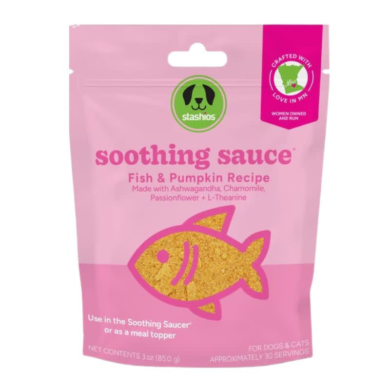 STASHIOS Soothing Sauce Calming Fish and Topper 3 OZ.