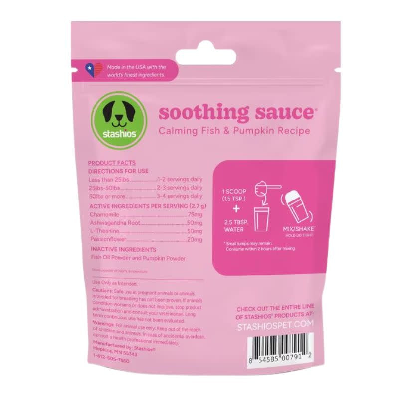 STASHIOS Soothing Sauce Calming Fish and Topper 3 OZ.