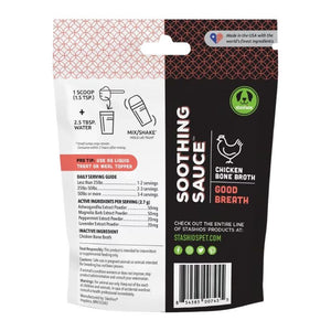 STASHIOS Soothing Sauce Chicken Bone Broth Topper 3 OZ.