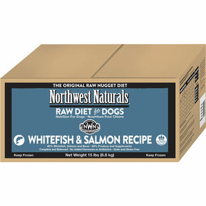 NORTHWEST NATURALS Frozen Raw Whitefish and Salmon Dog Food