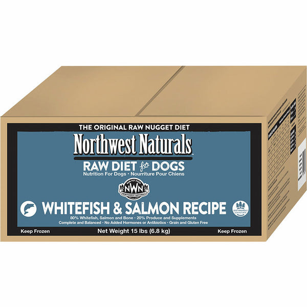 NORTHWEST NATURALS Frozen Raw Whitefish and Salmon Dog Food