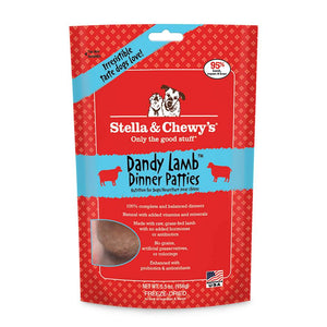STELLA & CHEWY'S Freeze-Dried Dog Food Dinner Patties Dandy Lamb
