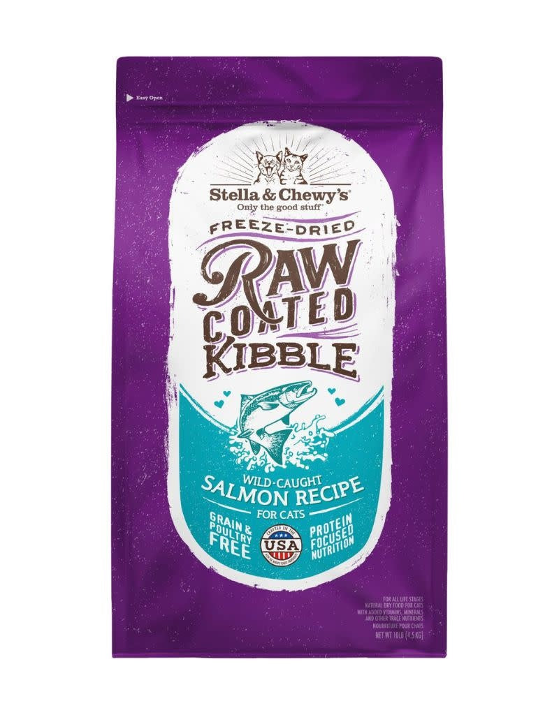 STELLA & CHEWY'S Cat Food Raw Coated Salmon