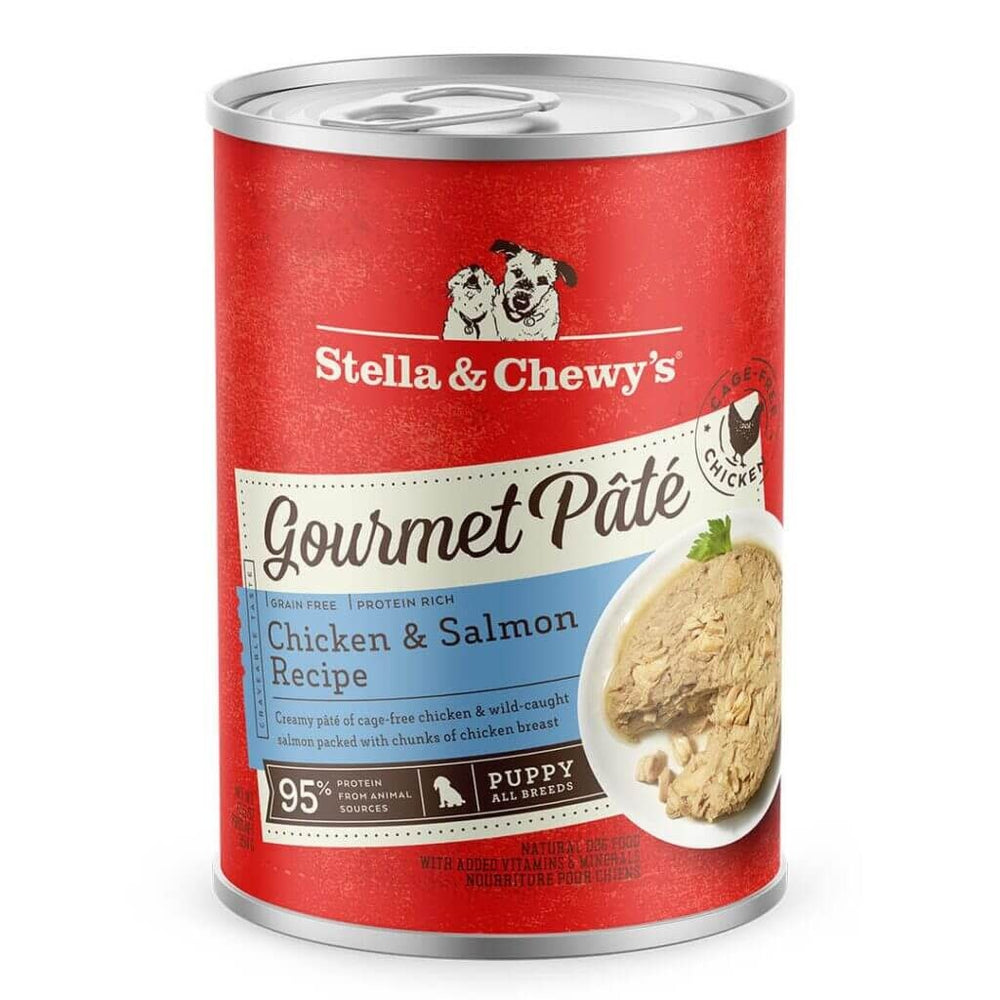 STELLA & CHEWY'S Dog Gourmet Pate Puppy Chicken and Salmon 12.5OZ
