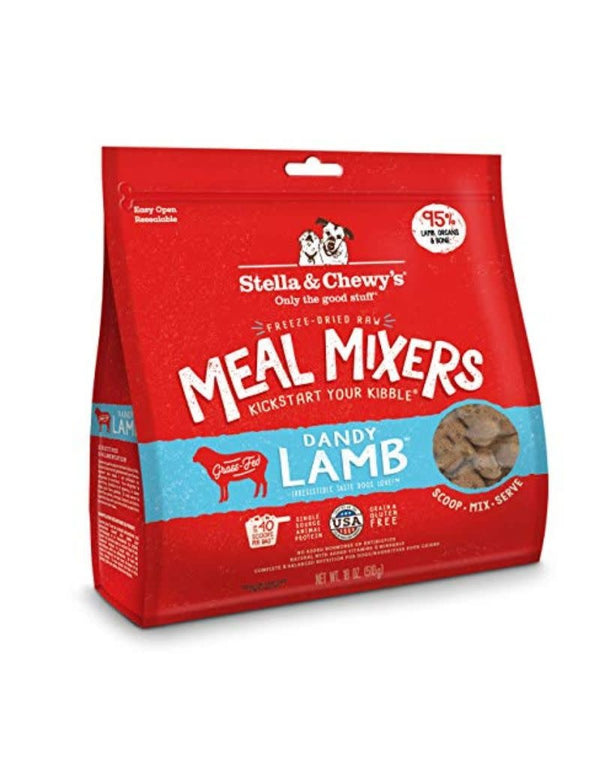 STELLA & CHEWY'S Freeze-Dried Dog Food Meal Mixers Dandy Lamb