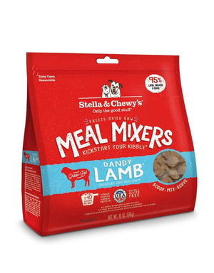 STELLA & CHEWY'S Freeze-Dried Dog Food Meal Mixers Dandy Lamb