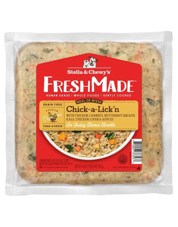 STELLA & CHEWY'S Freshmade Dog Food Chick A Lick N 16OZ