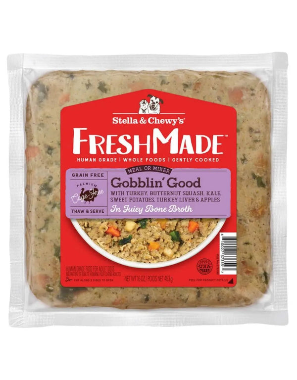STELLA & CHEWY'S Freshmade Dog Food Gobblin Good 16OZ