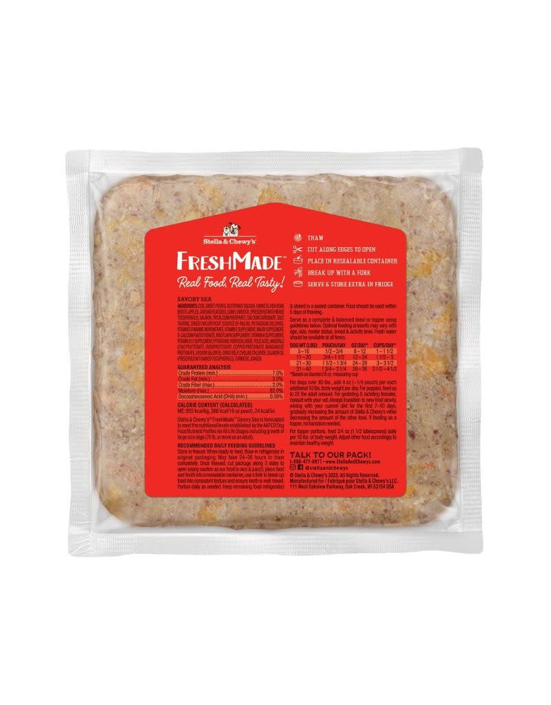 STELLA & CHEWY'S Freshmade Dog Food Savory Sea 16OZ