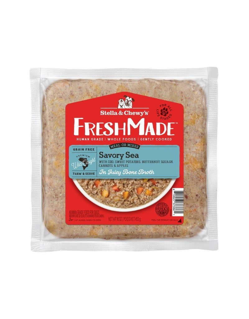 STELLA & CHEWY'S Freshmade Dog Food Savory Sea 16OZ