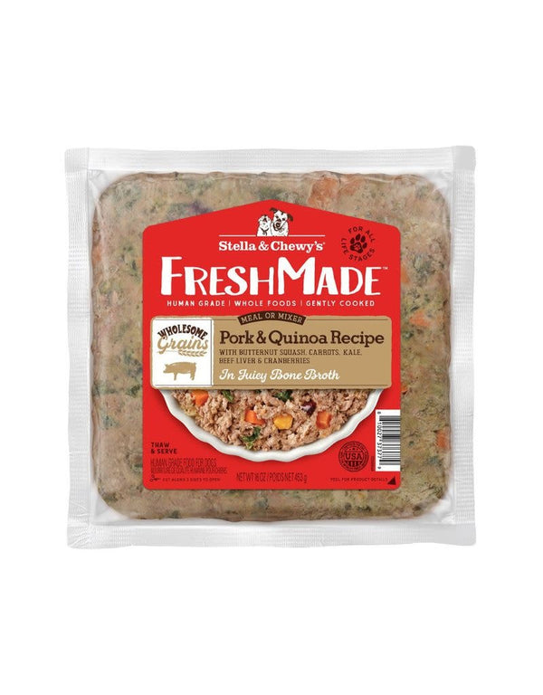 STELLA & CHEWY'S Freshmade Dog Food Wholesome Grains Pork 16OZ