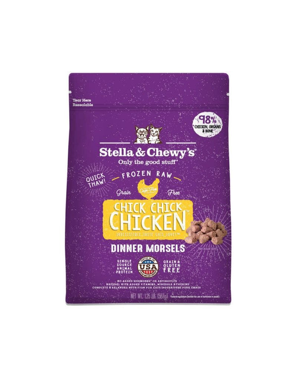 STELLA & CHEWY'S Frozen Cat Food Dinner Morsels Chicken