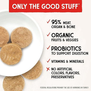 STELLA & CHEWY'S Frozen Dog Food Dinner Patties Tantalizing Turkey