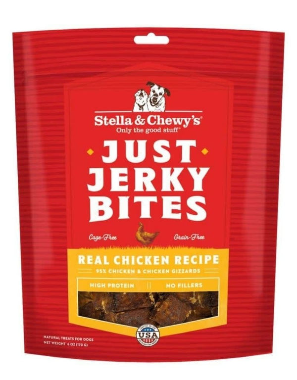 STELLA & CHEWY'S Just Jerky Bites 6 oz Chicken