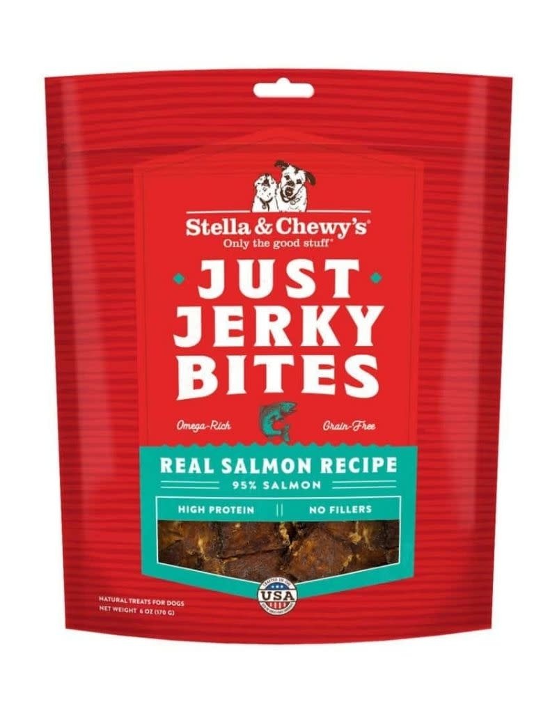 STELLA & CHEWY'S Just Jerky Bites 6 oz Salmon