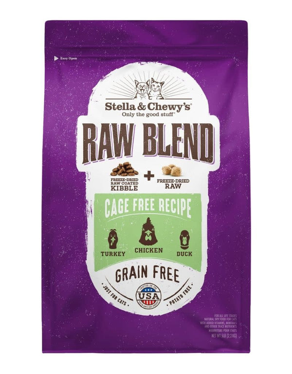 STELLA & CHEWY'S Raw Blend Poultry Dry Cat Food