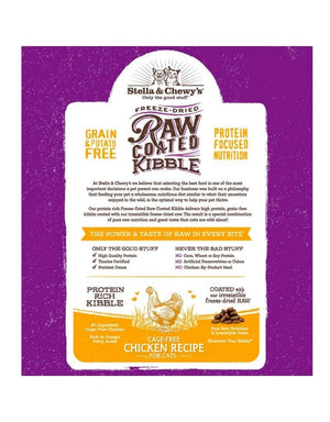 STELLA & CHEWY'S Dry Cat Food Raw Coated Chicken