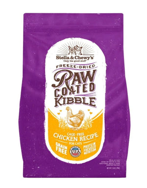 STELLA & CHEWY'S Dry Cat Food Raw Coated Chicken