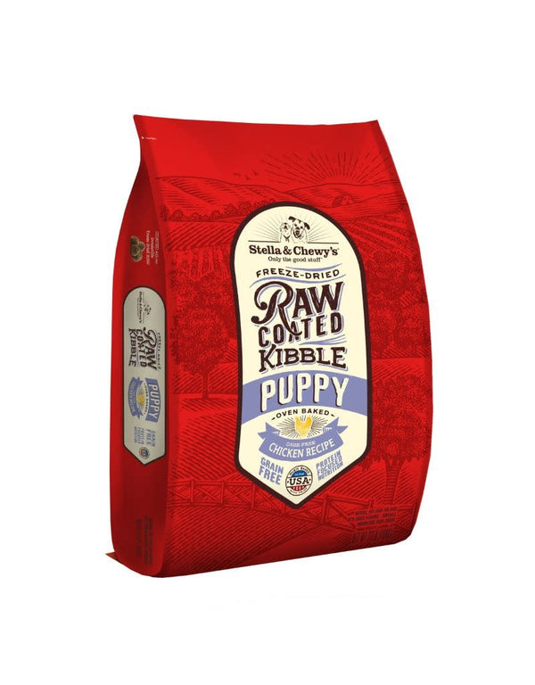STELLA & CHEWY'S Dry Puppy Food Raw Coated Chicken