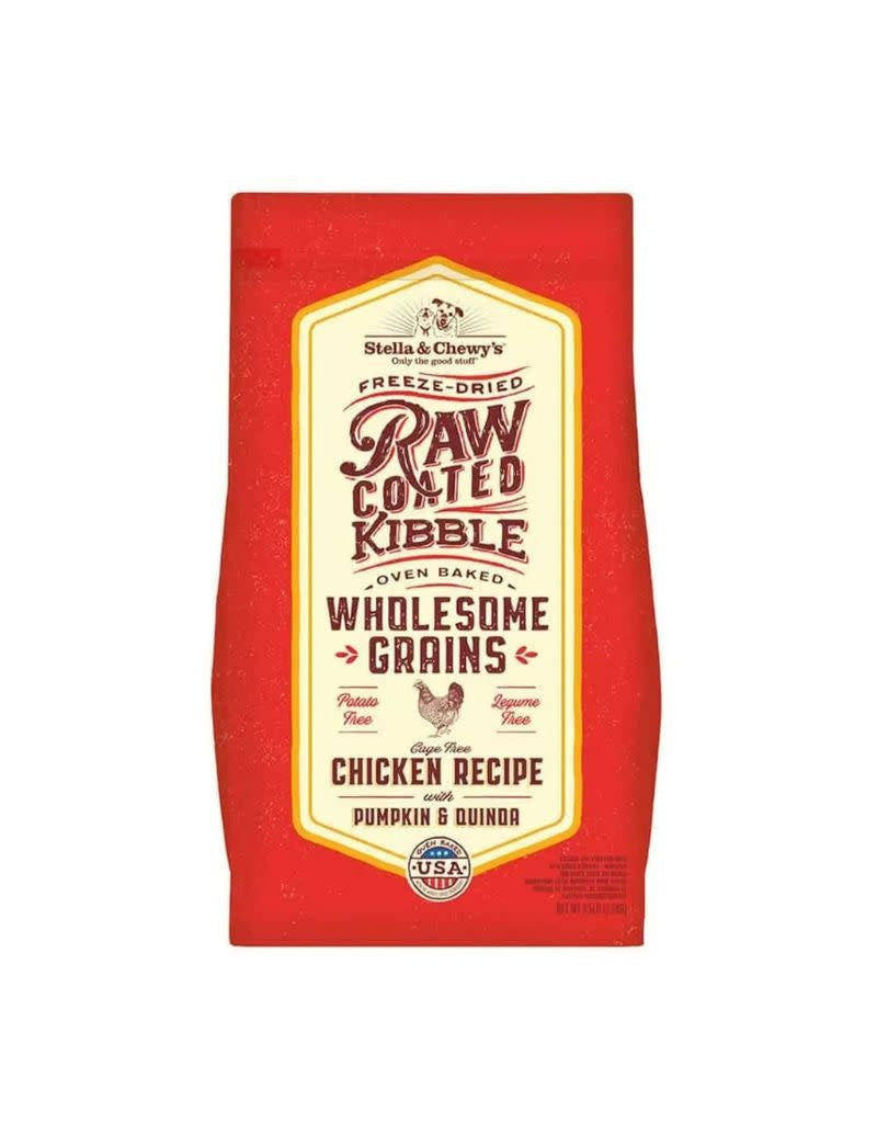 STELLA & CHEWY'S Raw Coated Chicken with Wholesome Grains Baked Dry Dog Food