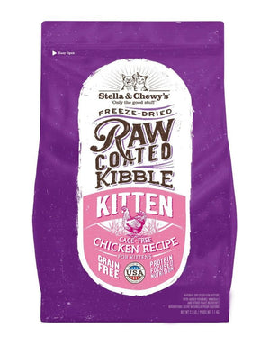 STELLA & CHEWY'S Raw Coated Kitten Dry Food Cage Free Chicken