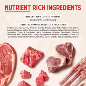 STELLA & CHEWY'S Shredrs Beef & Lamb Recipe for Dogs 2.8oz CASE/24