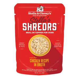 STELLA & CHEWY'S Shredrs Chicken Recipe for Dogs 2.8oz CASE/24